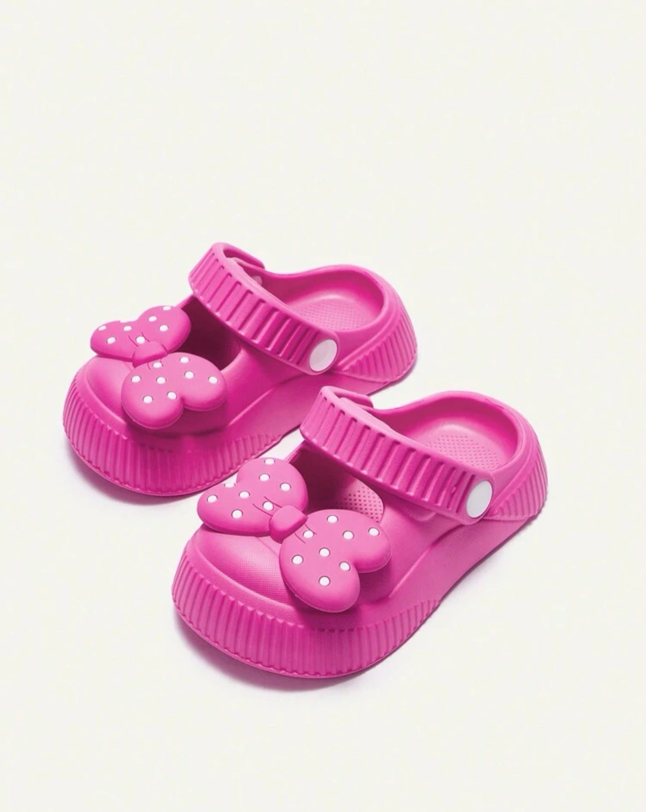 Ava cute Bow summer closed toe for girls