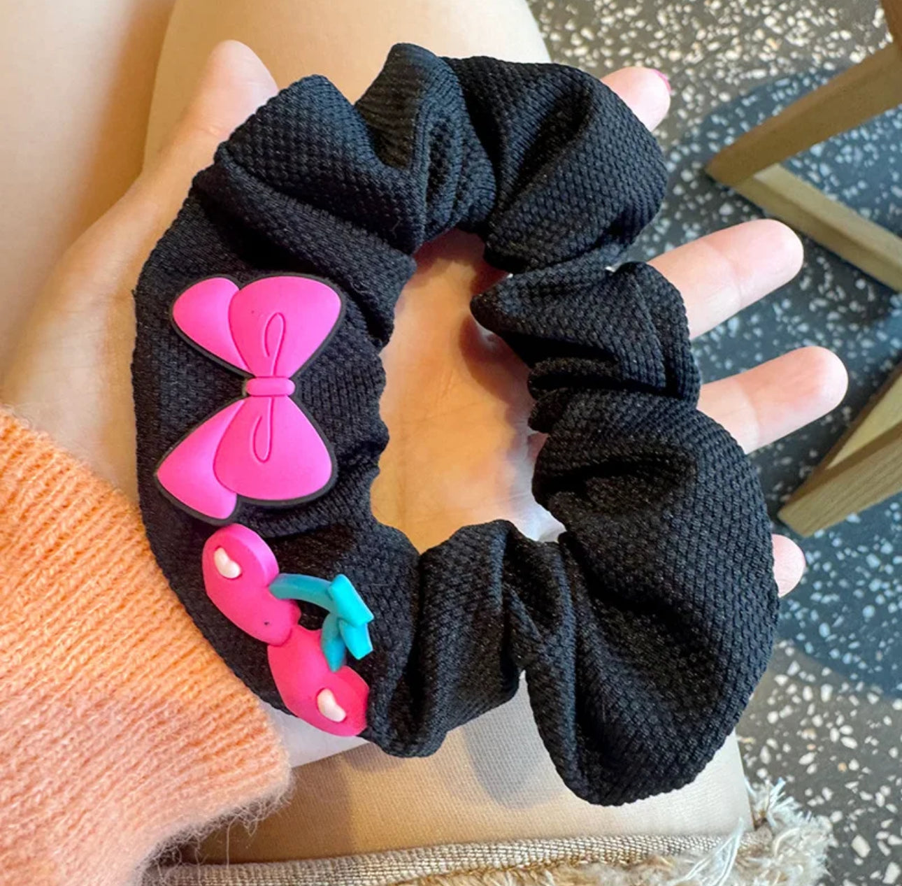 Sweetheart Hair Ties 4 pcs