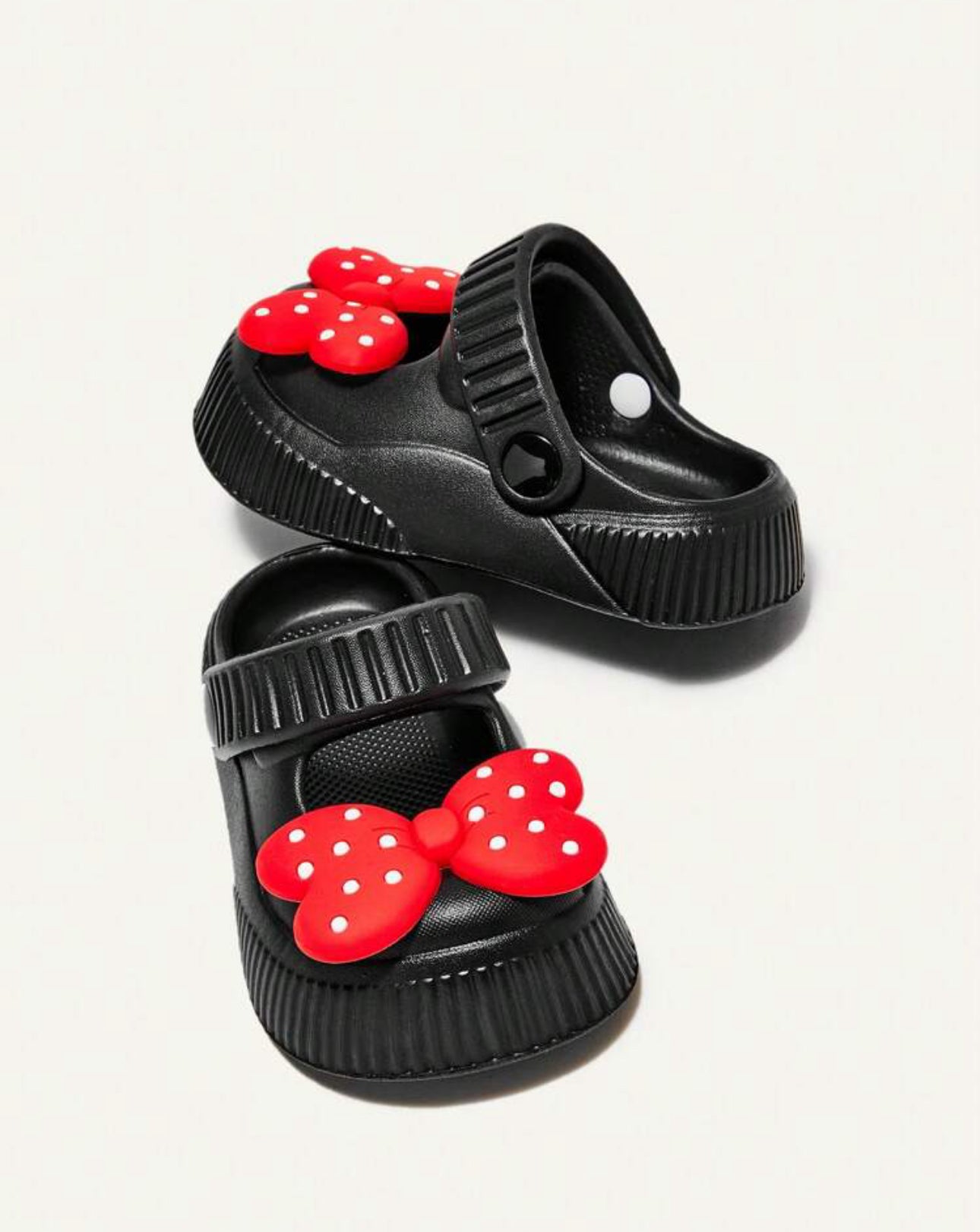 Ava cute Bow summer closed toe for girls