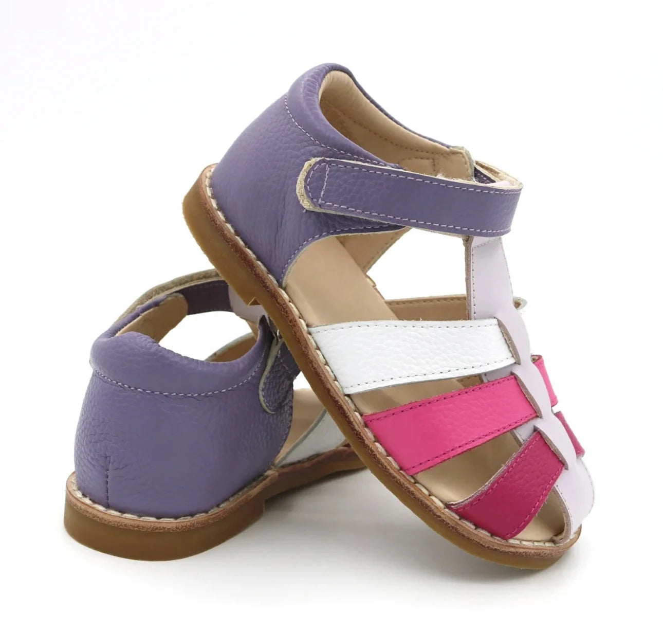 Ava Simpi Hook and Loop Cross Sandals