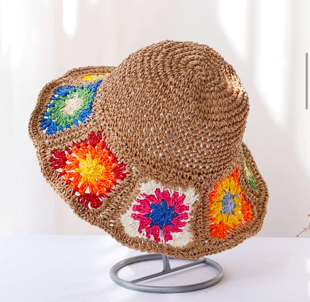 Cute Woven Hat Texture