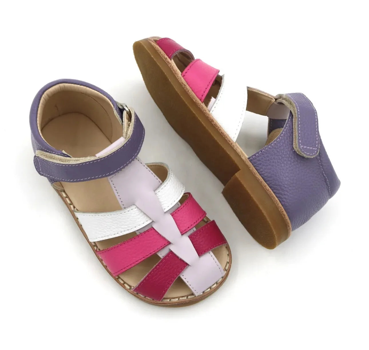 Ava Simpi Hook and Loop Cross Sandals