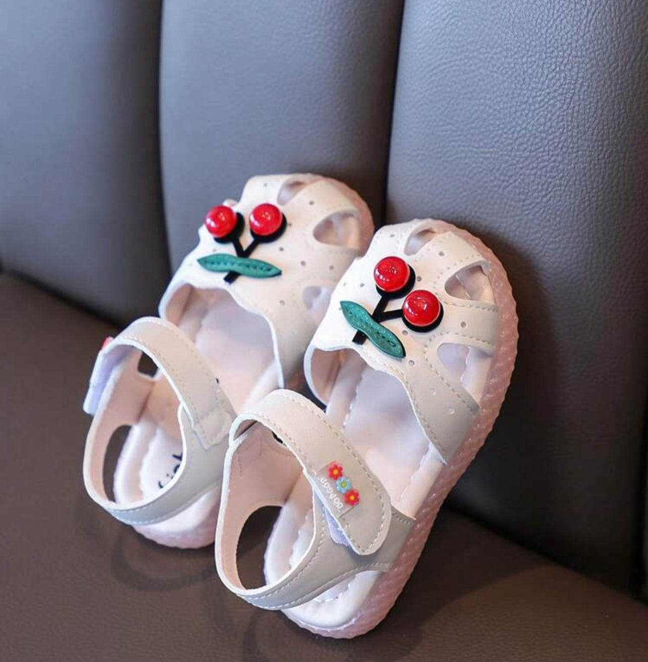 Cherry Breathable Sandals for toddler