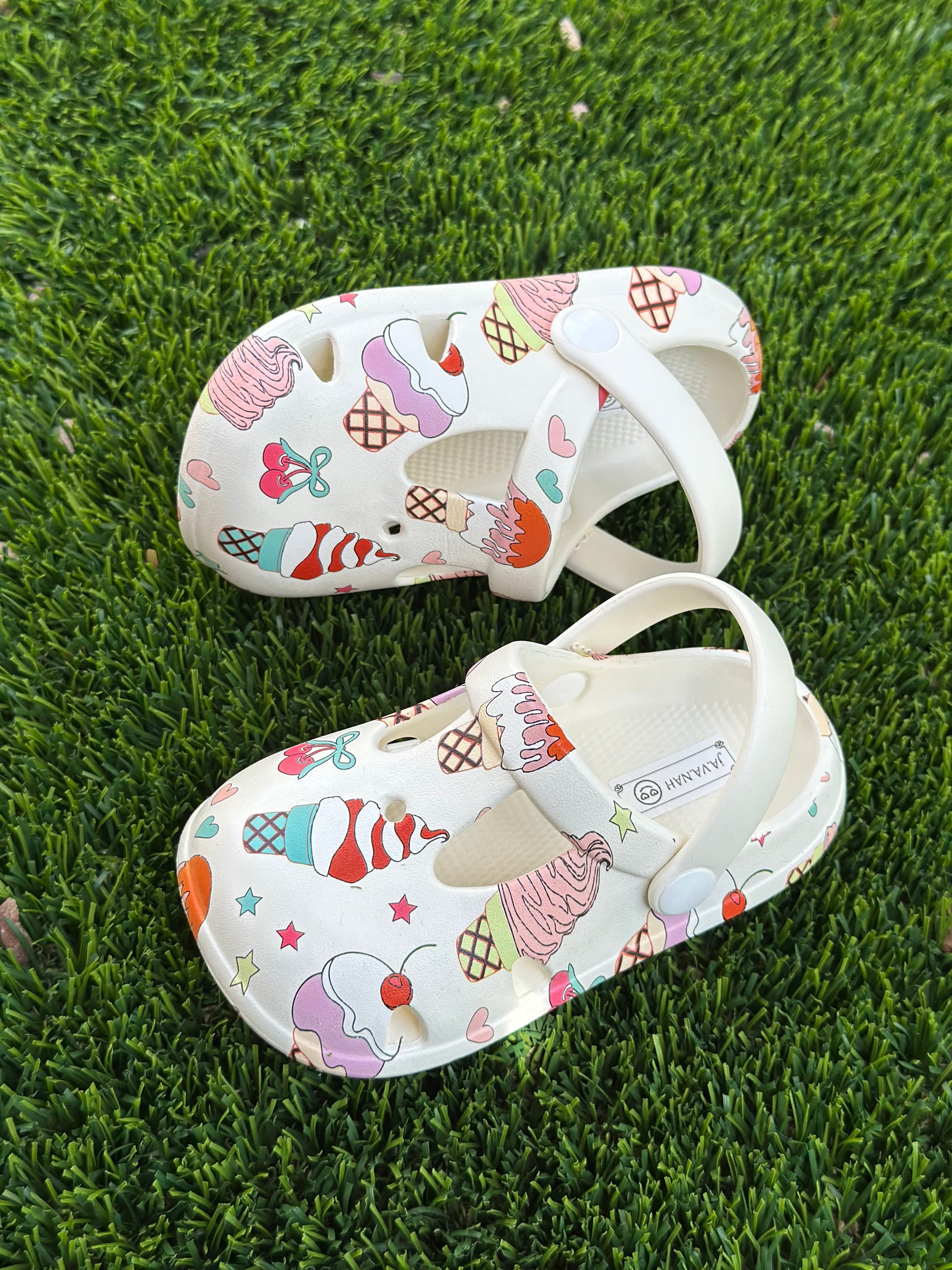 Ice Cream Toddler Girls Shoes | JA.VA.NAH
