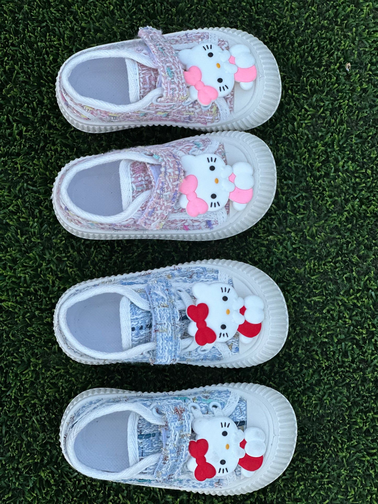Vavoo Canvas Sneakers for toddler girls | JA.VA.NAH