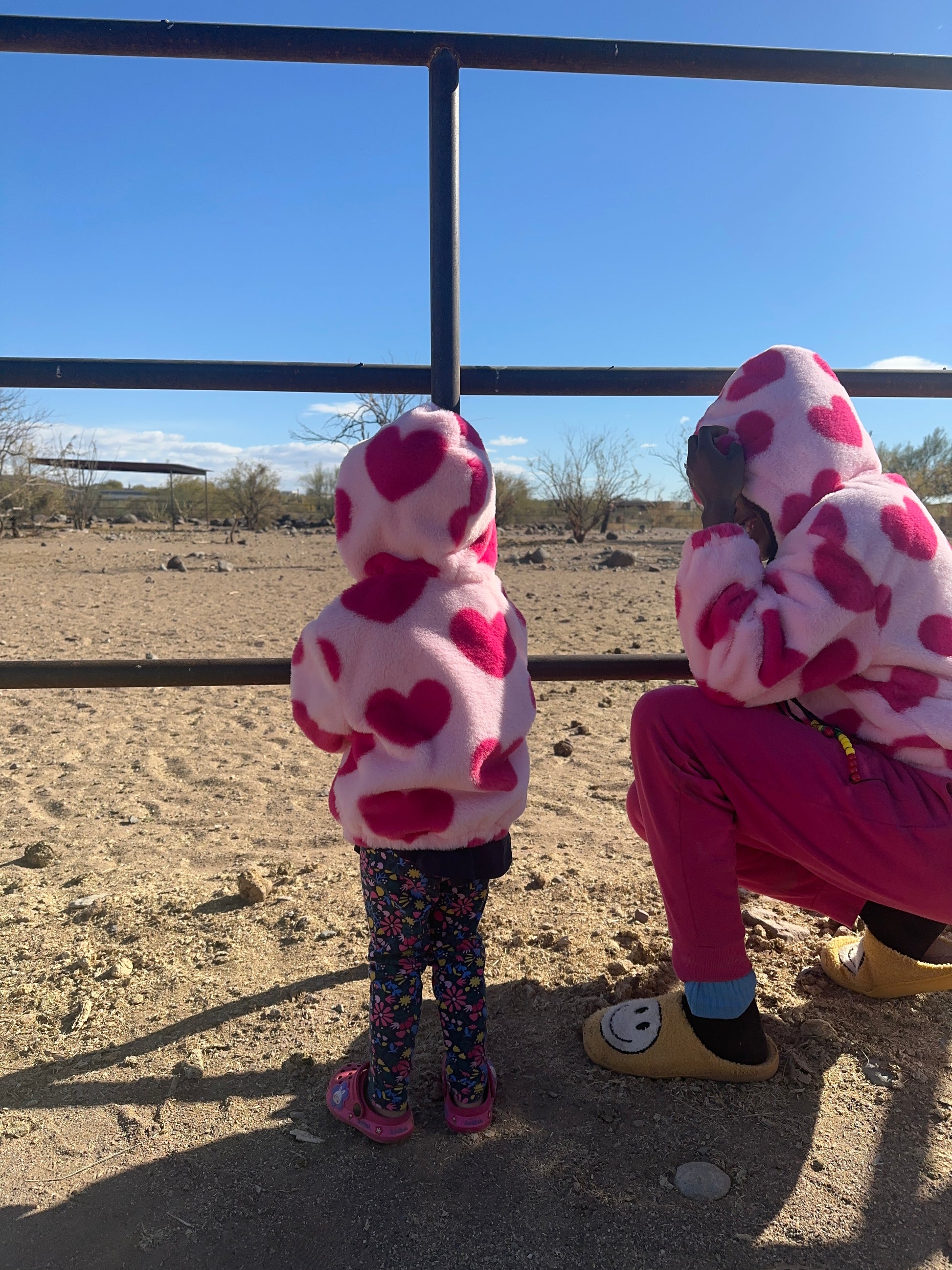 Mommy/Baby Matching Heart Sweaters | JA.VA.NAH