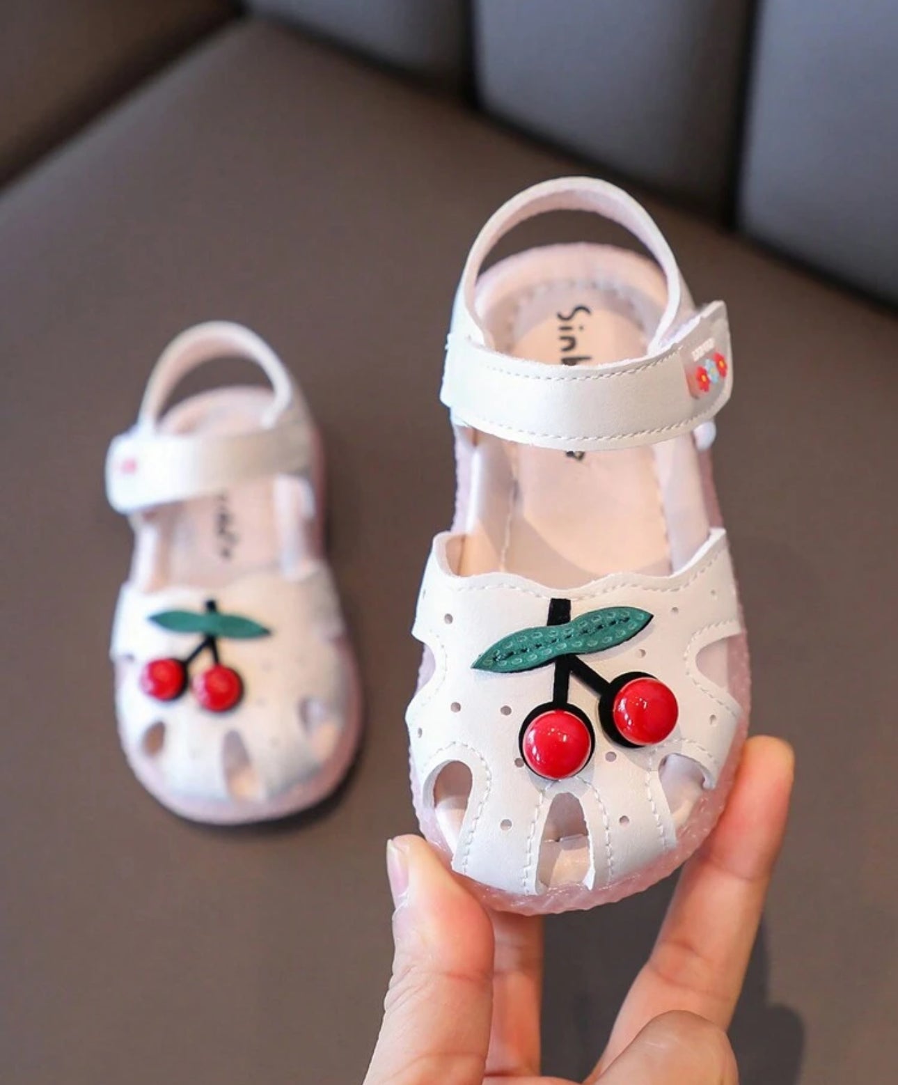 Cherry Breathable Sandals for toddler