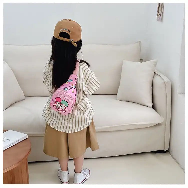 Sanrio Simple Casual Children's Crossbody/Chest Bag for girls