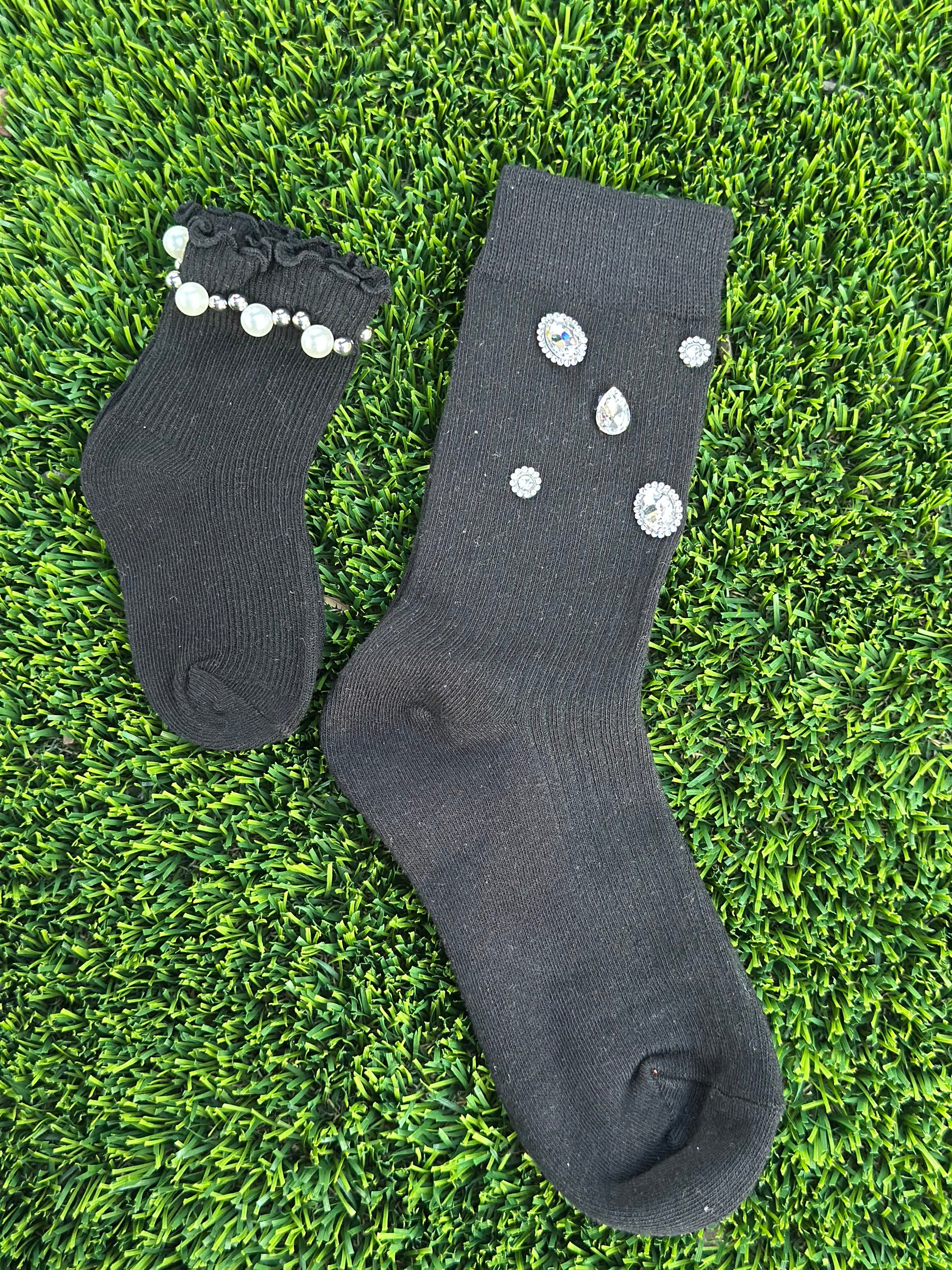Adult size rhinestones socks for Women ( Moms) | JA.VA.NAH