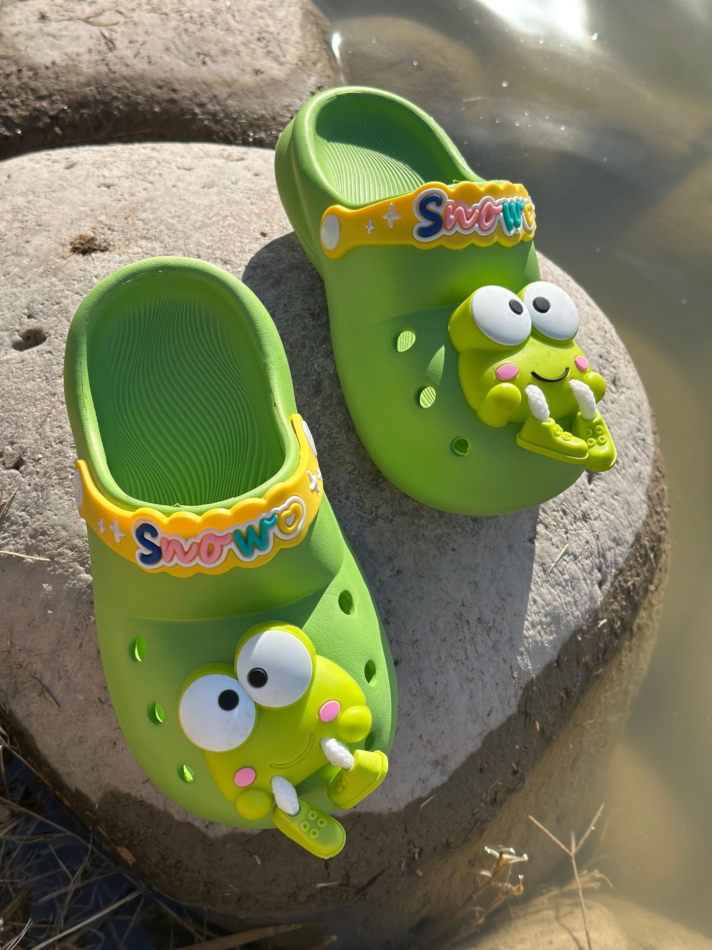 Green Cool Slippers for Girls/ Boys