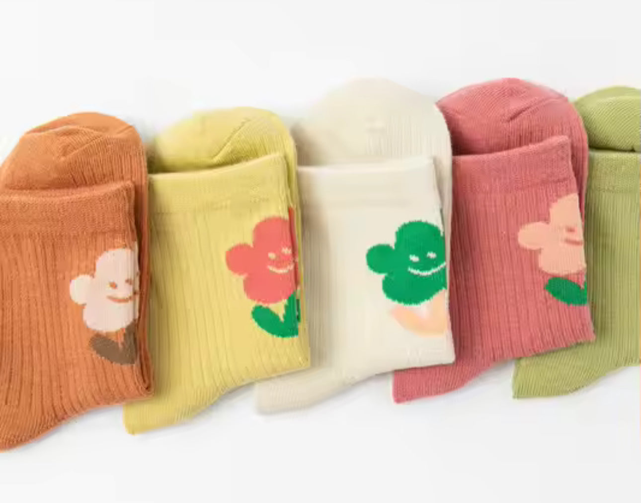 5Pairs Girls Socks | JA.VA.NAH