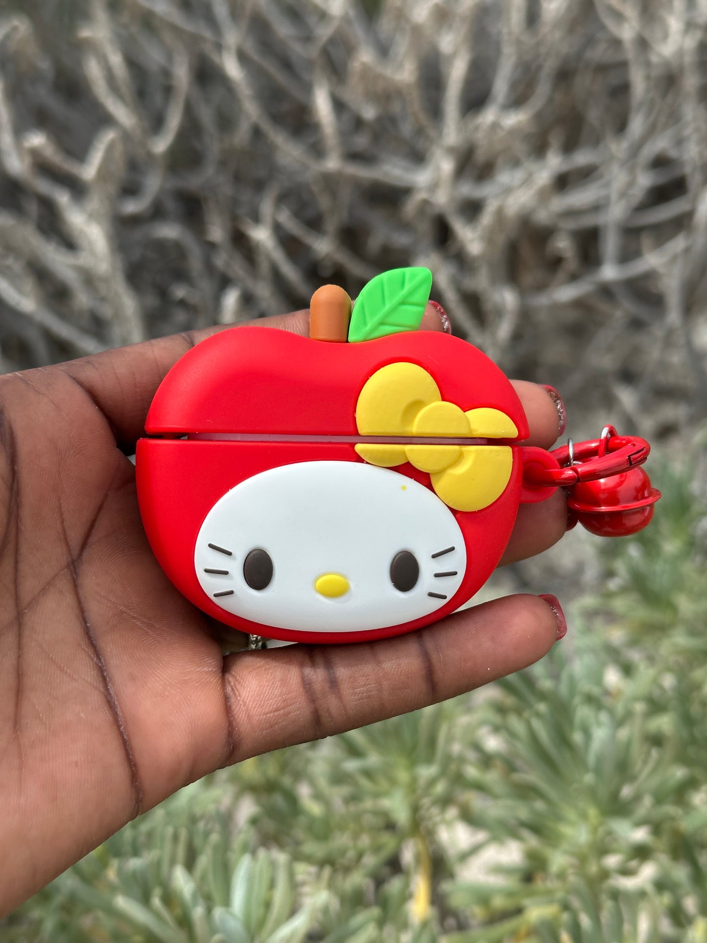 Cute Red AirPod case