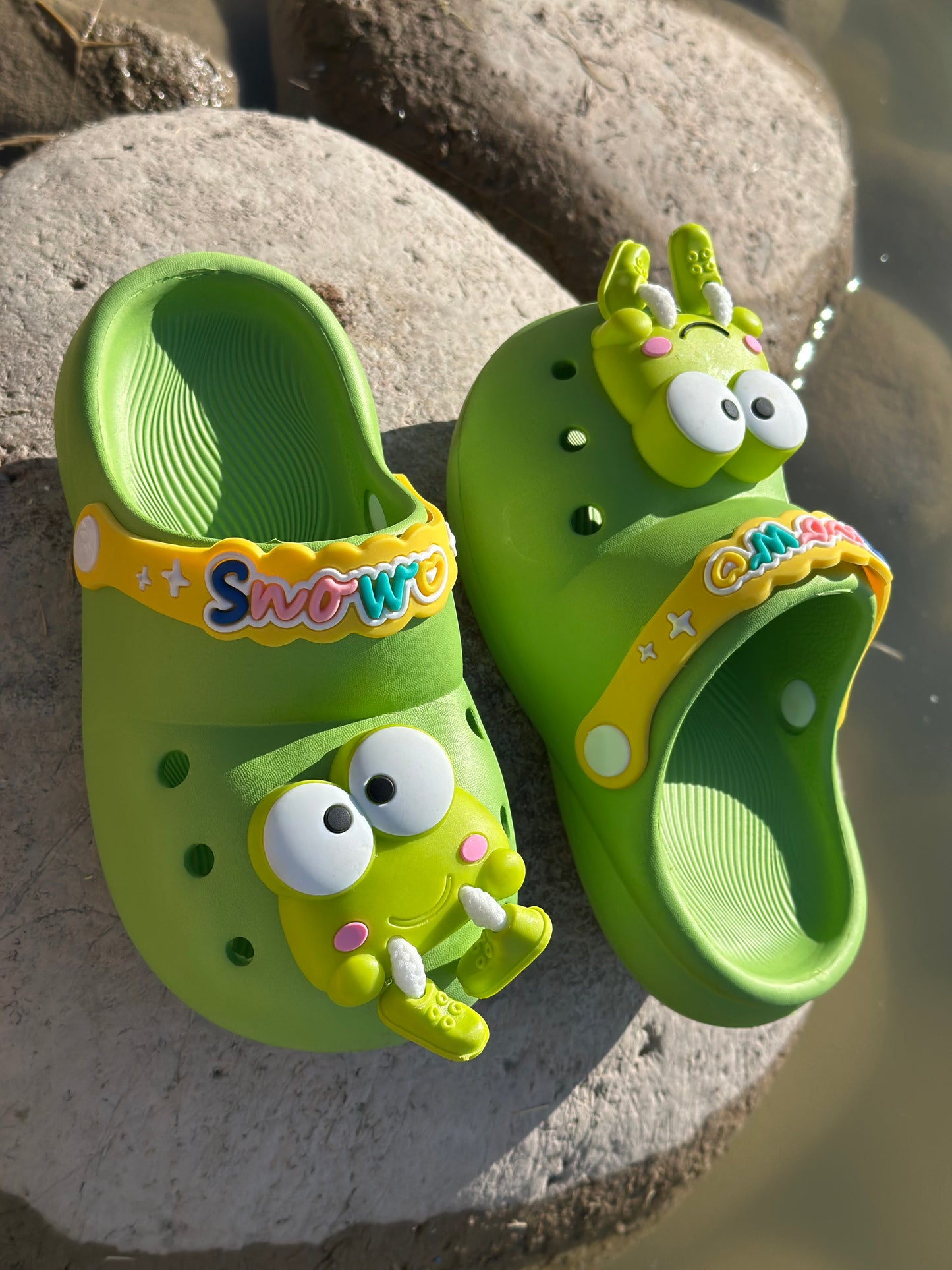 Green Cool Slippers for Girls/ Boys