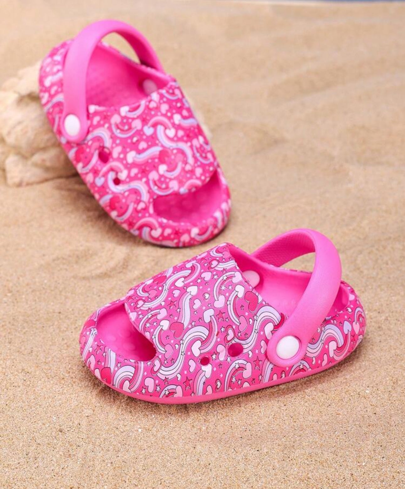 Kids Strawberry/Good night clogs for Toddler girls | JA.VA.NAH