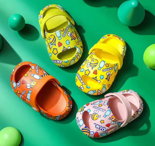 ÅVA SìMpï Bee Summer Clogs For Baby/Toddler Girls