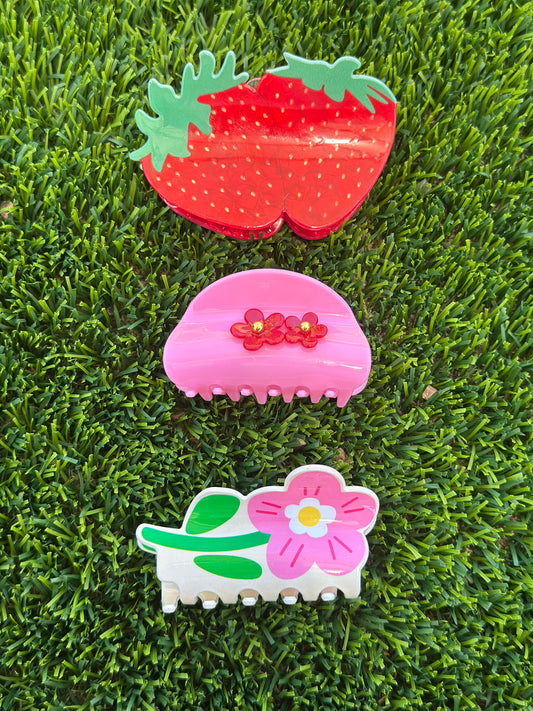 3 Pcs Fruit Hairclips for Girls | JA.VA.NAH