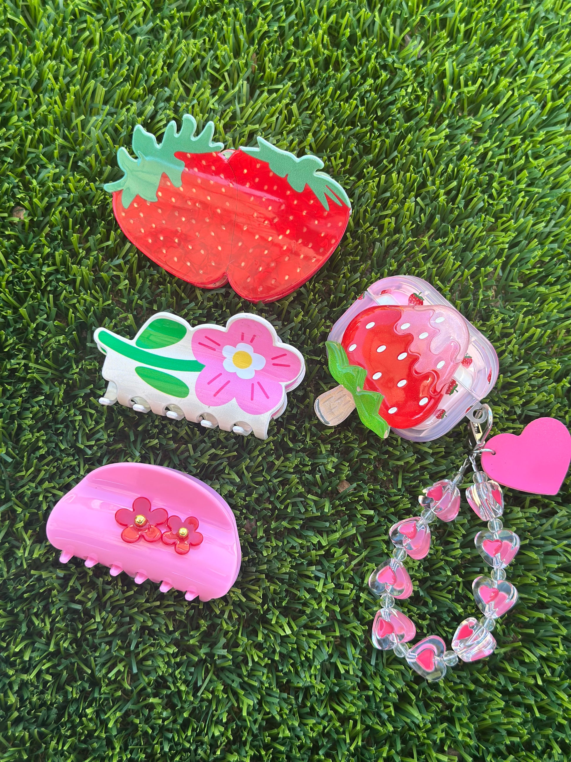 3 Pcs Fruit Hairclips for Girls | JA.VA.NAH