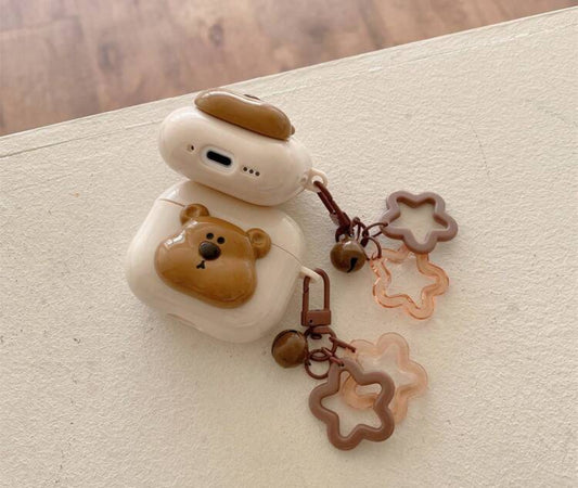 Teddy Bear Airpods Case