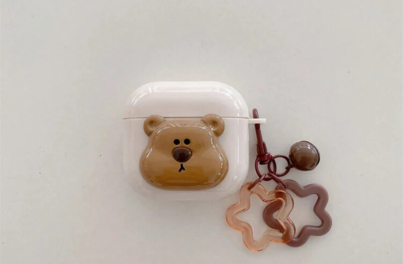 Teddy Bear Airpods Case