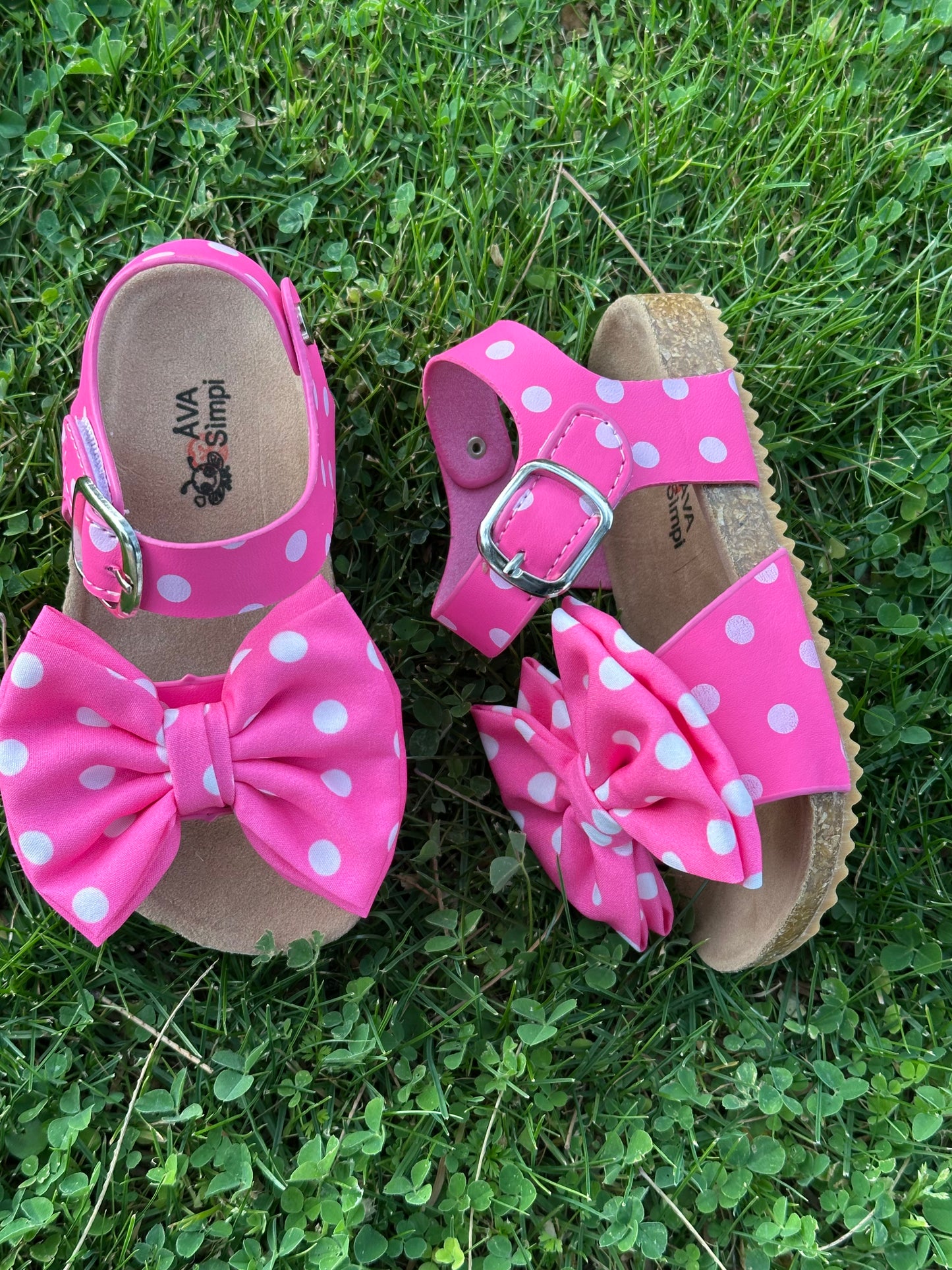 ÅVA SìMpï Cute Bow Girl Summer Shoes