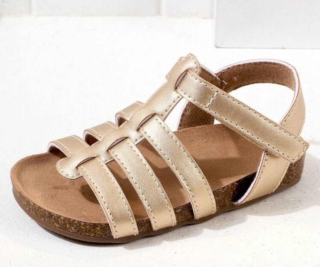 ÅVA PU Leather Roman Sandals