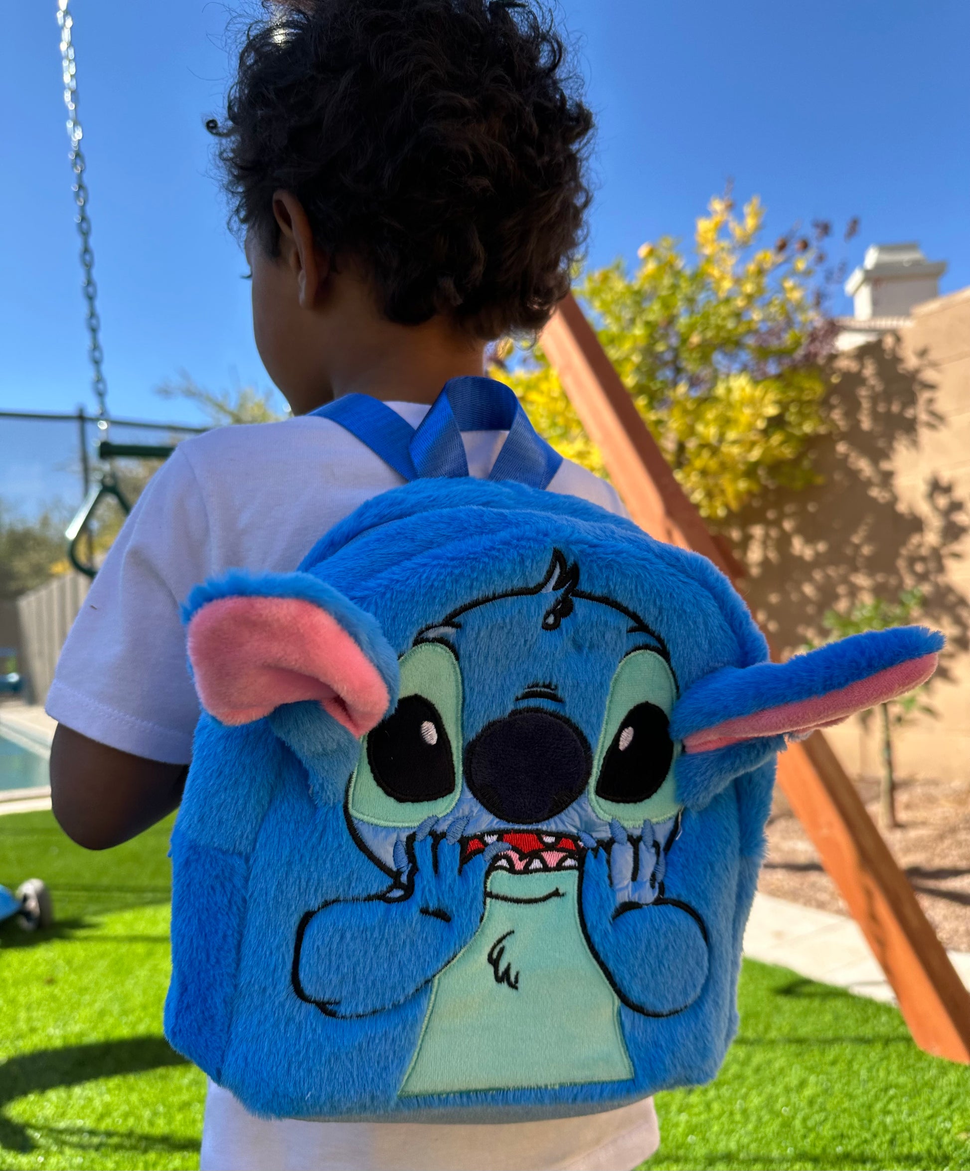 Bleu Stitch bag | JA.VA.NAH