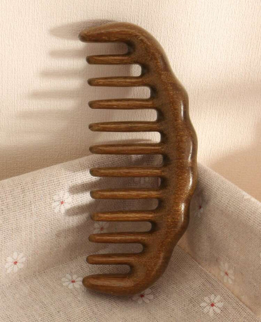 Wide Tooth Wood Comb