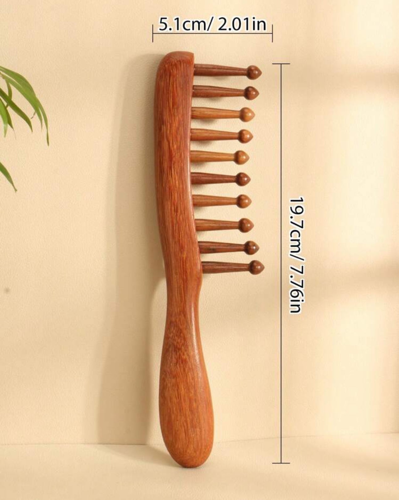 1Pc Wide-Tooth Comb