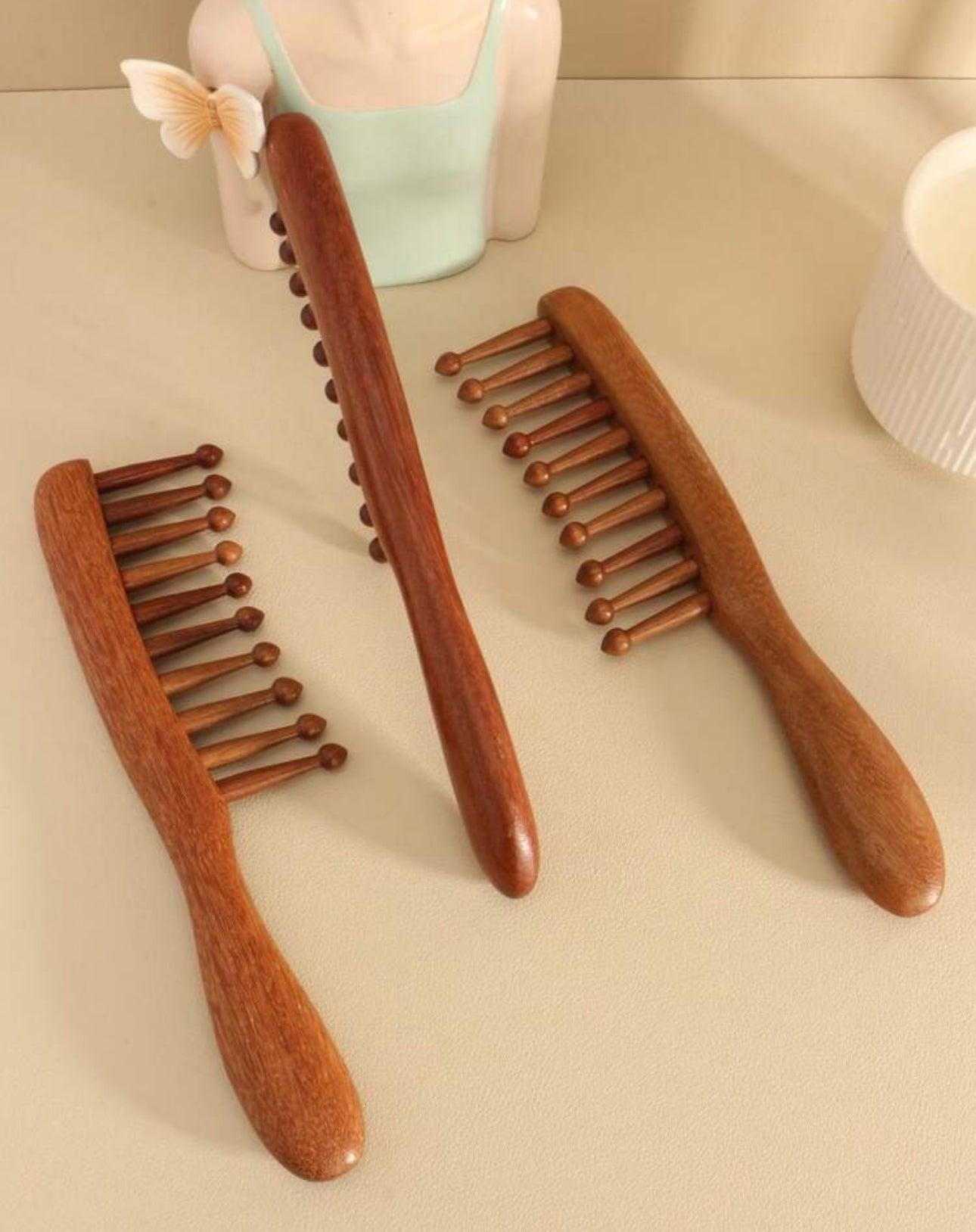 1Pc Wide-Tooth Comb