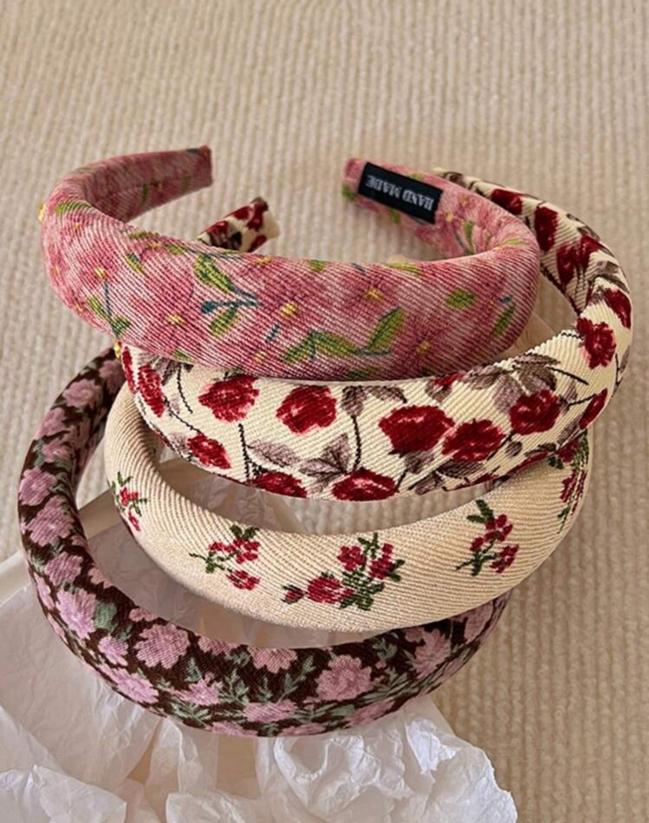 1pc Thick Floral Elegant Headband