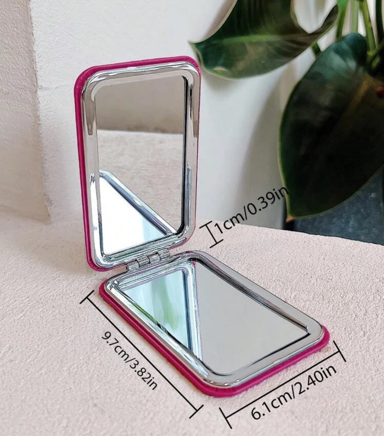 Cute Heart Portable Mirror