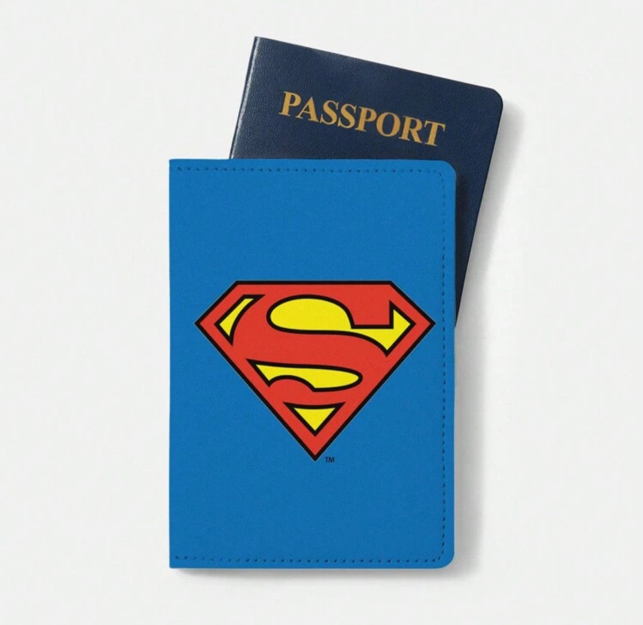 Print Pu Leather Passport Holder