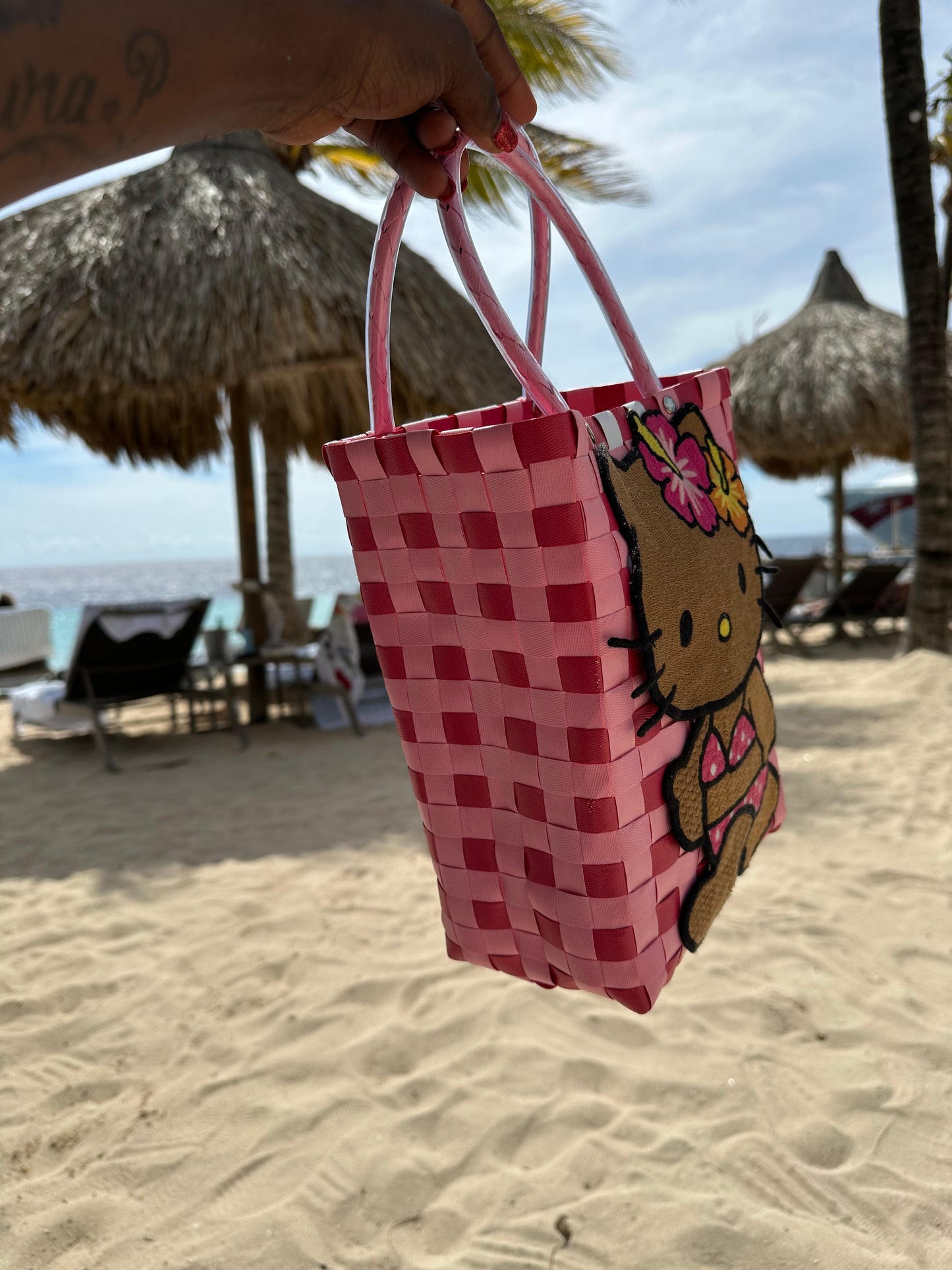 Tote Beach Woven Handbag