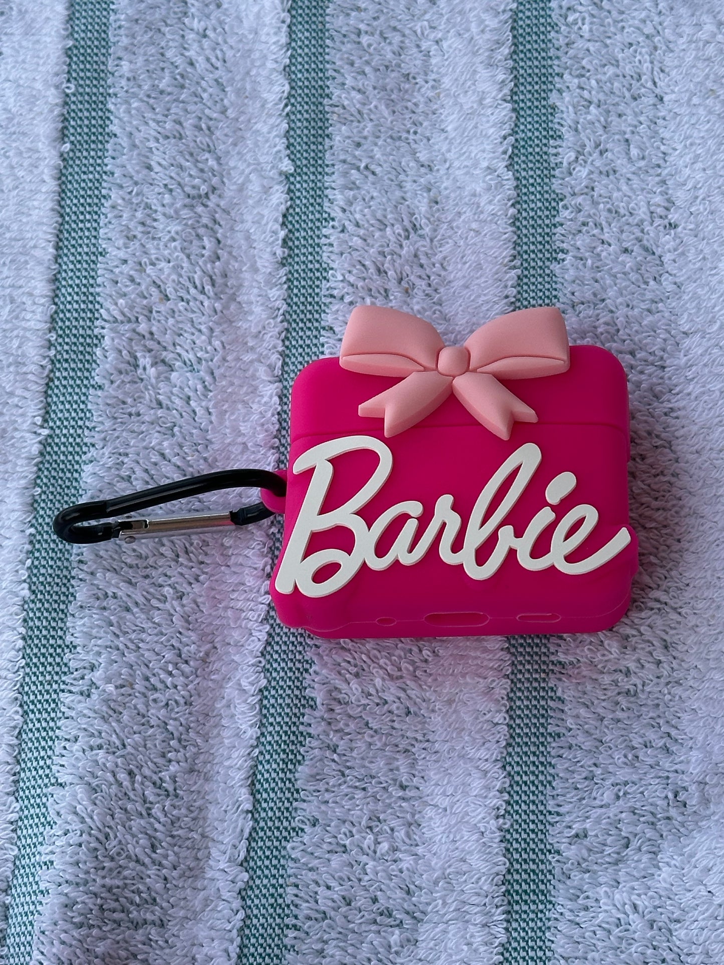 Pink Bow Fashion Airpods Cases