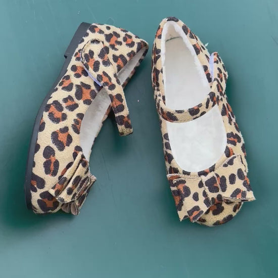 Leopard Girls flats | JA.VA.NAH