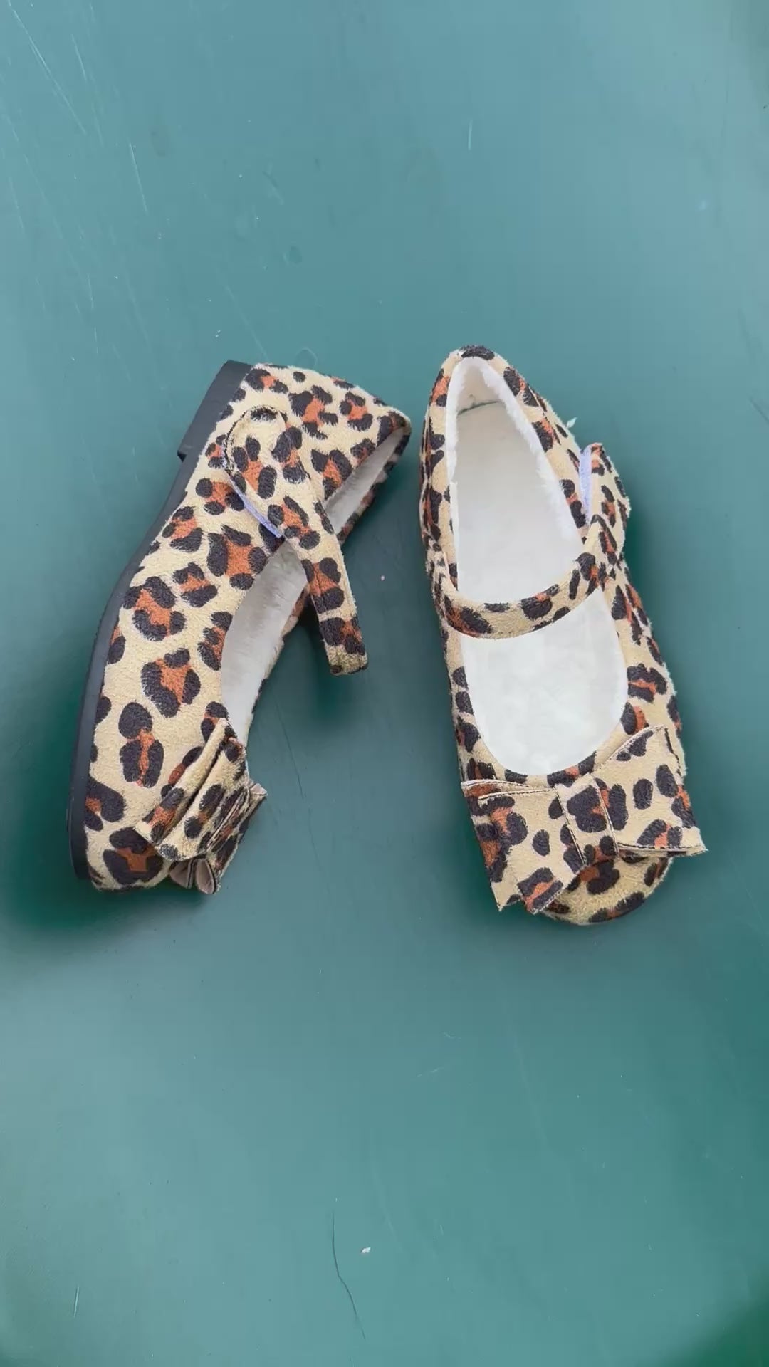 Leopard Girls flats | JA.VA.NAH