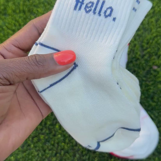 5 Pairs Hello socks for kids | JA.VA.NAH
