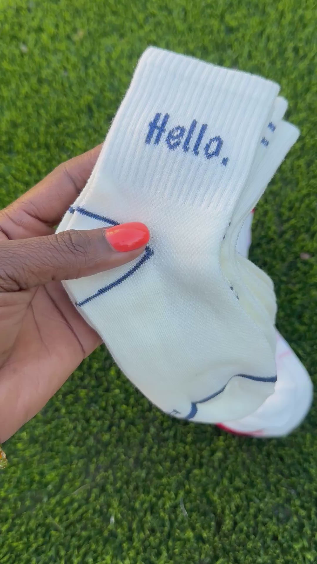 5 Pairs Hello socks for kids | JA.VA.NAH